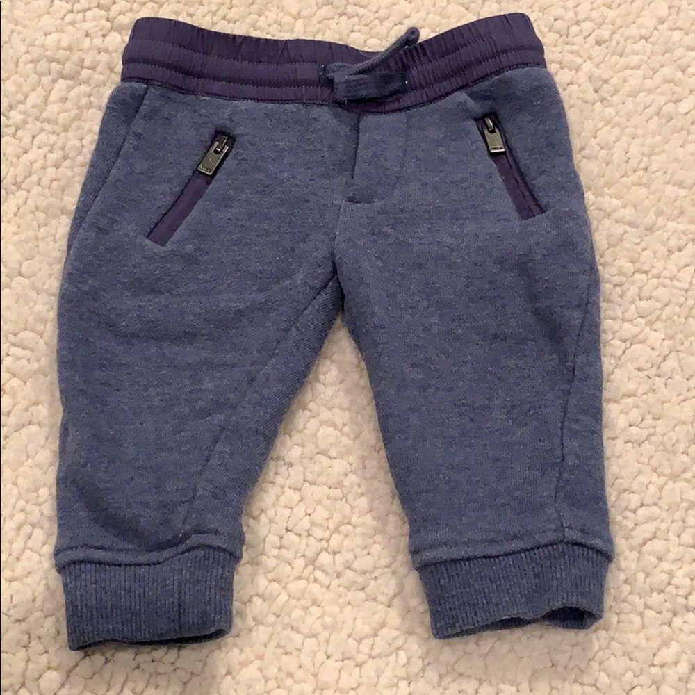 Vince Cotton Baby Joggers - size: 6m